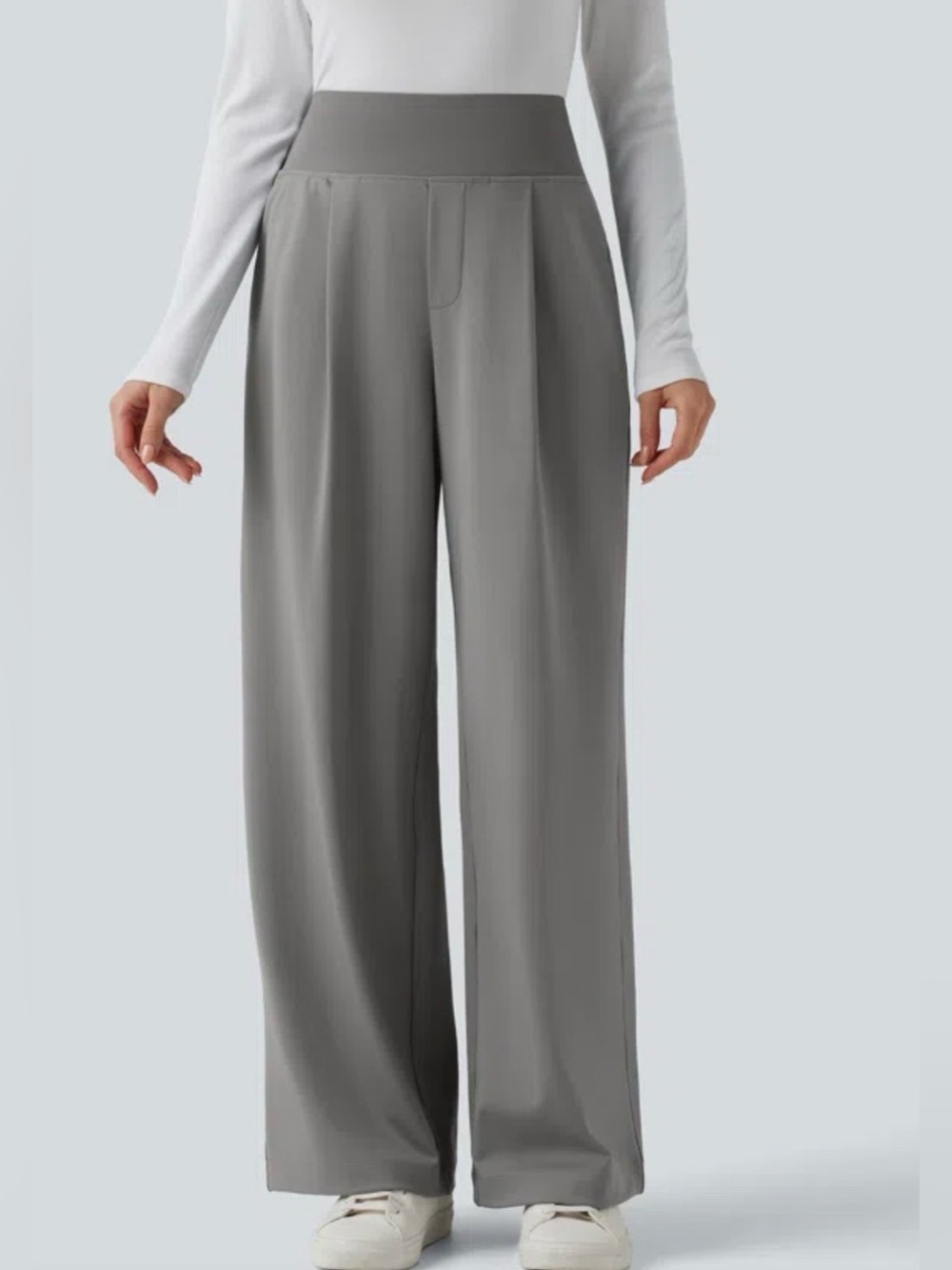 Halara Flex DayStretch High Waisted Tummy Control Straight Leg Pants Medium